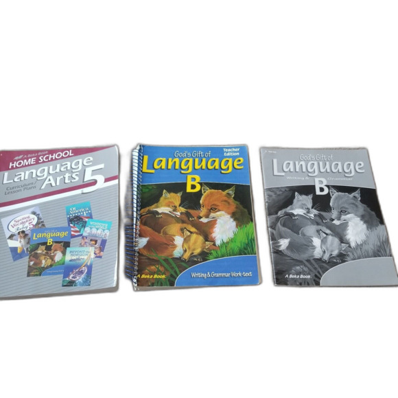 LAST CHANCE>>ABeka Language B Grade 5 Writing and Grammar, Teachers Edition - Picture 1 of 4